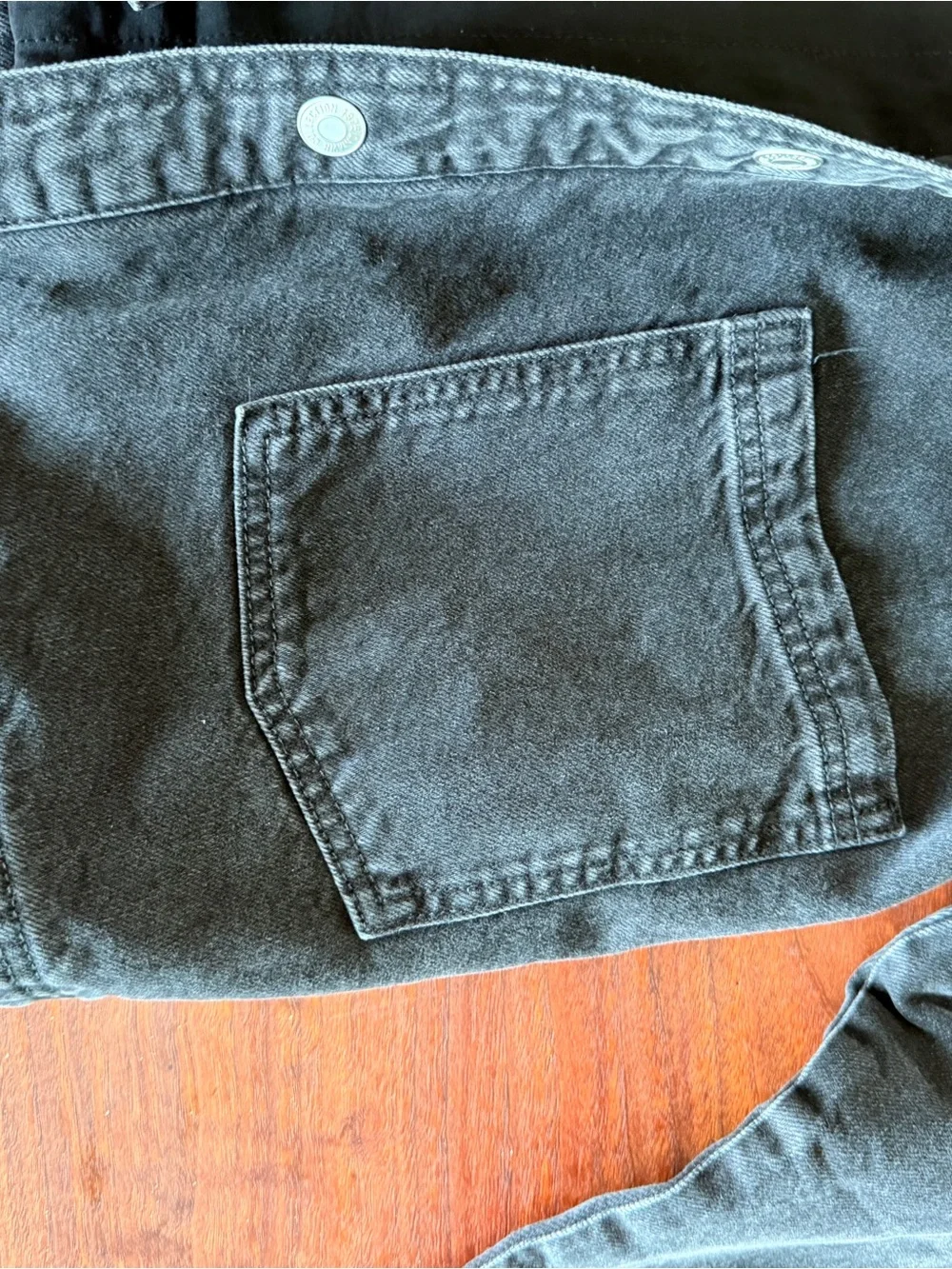 Zara button front